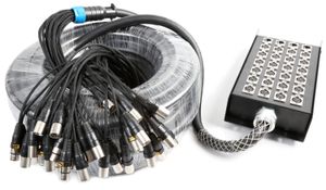 PD Connex Stage Snake 24-in 4-out XLR 50 meter