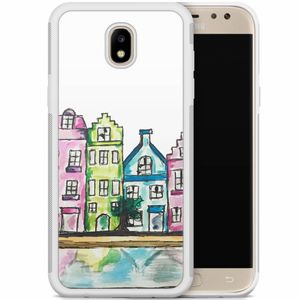 Samsung Galaxy J7 2017 hoesje - Tropical banana