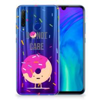 Honor 20 Lite | Siliconen Case | Donut Roze
