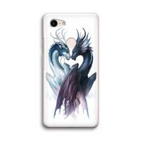 Yin Yang Dragons: Google Pixel 3 Transparant Hoesje Yin Yang Dragons: Google Pixel 3 Transparant Hoesje