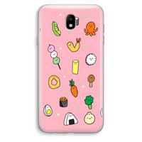Happy bento friends: Samsung Galaxy J7 (2017) Transparant Hoesje