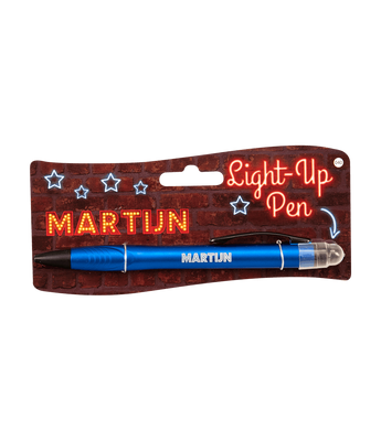 Light up pen Martijn