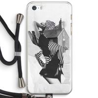 House: iPhone 5 / 5S / SE Transparant Hoesje met koord