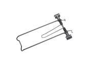 Racktime clampit 12 mm clip / 100 mm width black