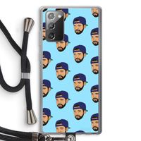 Drake Away: Samsung Galaxy Note 20 / Note 20 5G Transparant Hoesje met koord