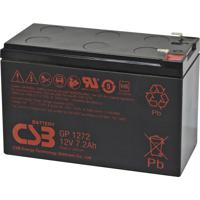 CSB Battery GP 1272 Standby USV Loodaccu 12 V 7.2 Ah Loodvlies (AGM) (b x h x d) 151 x 99 x 65 mm Kabelschoen 4.8 mm, Kabelschoen 6.35 mm Onderhoudsvrij, - thumbnail