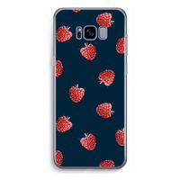 Framboosjes: Samsung Galaxy S8 Plus Transparant Hoesje