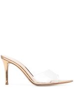 Gianvito Rossi mules Elle 95 mm à talon - Or