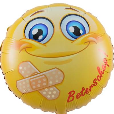 'Ballon beterschap smiley' kopen? | FOR YOU GIFTS