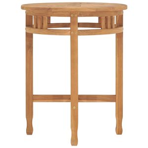 The Living Store Teakhouten Tafel - 60 x 60 cm - Weerbestendig