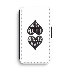 Big butt bigger heart: iPhone XS Max Flip Hoesje