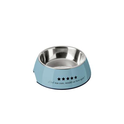 Voerbak voor honden Hunter Mayfair Blauw 350 ml