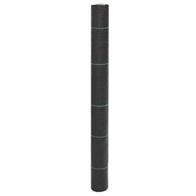 VidaXL Worteldoek 1x10 m polypropeen zwart