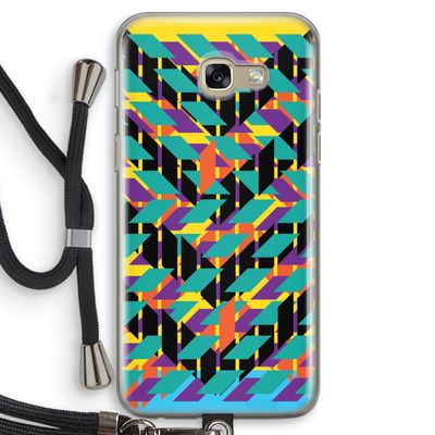 Skew Bee 1: Samsung Galaxy A5 (2017) Transparant Hoesje met koord
