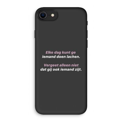 gij zijt ook iemand: iPhone 8 Biologisch afbreekbaar hoesje