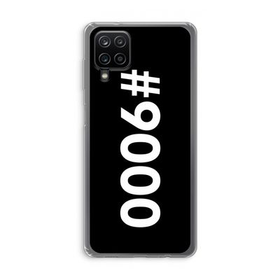 #9000: Samsung Galaxy A12 Transparant Hoesje