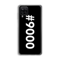 #9000: Samsung Galaxy A12 Transparant Hoesje