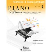 Hal Leonard Piano Adventures: Techniek & Voordrachtboek Deel 6 Nederlandstalige editie