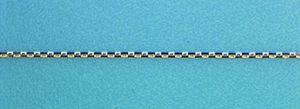 TFT Collier Witgoud Anker Gediamanteerd 1,3 mm 60 cm