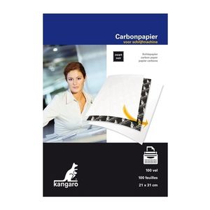 Carbonpapier 100 vellen   -