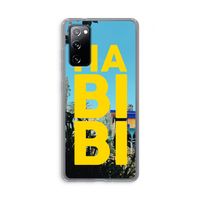 Habibi Majorelle : Samsung Galaxy S20 FE / S20 FE 5G Transparant Hoesje