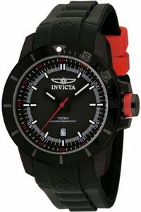 Horlogeband Invicta 10735.01 Rubber Zwart
