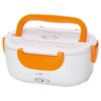 Clatronic LB 3719 263890 Elektrische lunchbox Wit, Oranje - thumbnail