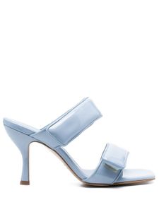 GIABORGHINI mules Perni à double bride - Bleu