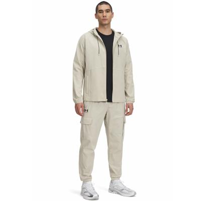 Under Armour Vibe Woven Cargo Trainingspak Beige Zwart