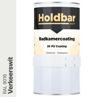Holdbar Badkamercoating Verkeerswit (RAL 9016) 1 kg