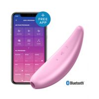 Satisfyer - Curvy +3 Bluetooth Luchtdruk Clitoris Stimulator - thumbnail