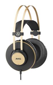 AKG K92 Hoofdtelefoons Bedraad Hoofdband Muziek Zwart, Goud