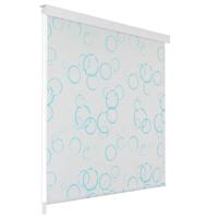Rolgordijn voor douche 80x240 cm bubbel