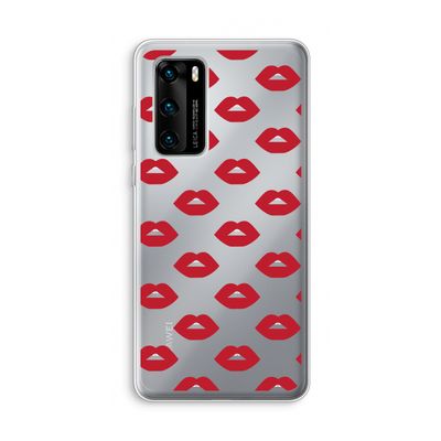 Lips: Huawei P40 Transparant Hoesje