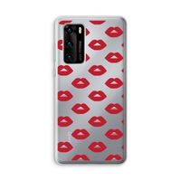Lips: Huawei P40 Transparant Hoesje