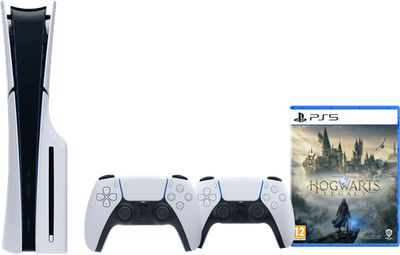 PlayStation 5 Slim Disc Edition + Hogwarts Legacy + Extra Controller Wit