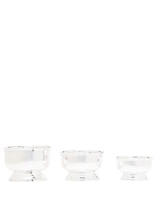 Ralph Lauren Home lot de 3 bols en acier - Argent