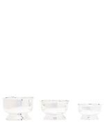 Ralph Lauren Home lot de 3 bols en acier - Argent - thumbnail