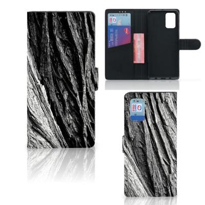 Book Style Case Samsung Galaxy A02s | M02s Boomschors Grijs Book Style Case Samsung Galaxy A02s | M02s Boomschors Grijs