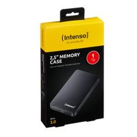 Intenso Memory Case 2.5" USB 3.0, 1TB externe harde schijf 1024 GB Zwart - thumbnail