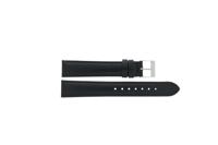 Horlogeband Universeel F121XL Leder Zwart 18mm