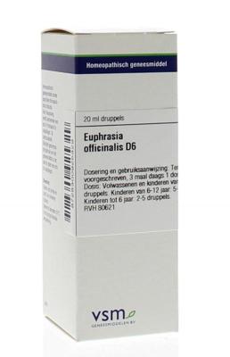 VSM Euphrasia officinalis D6 20 Milliliter