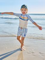 UV-werend badpak set hemelsblauw