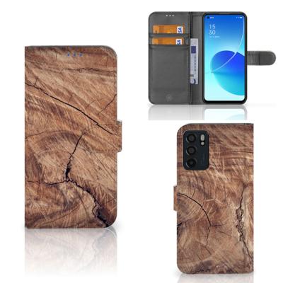 OPPO Reno6 5G | Book Style Case | Tree Trunk