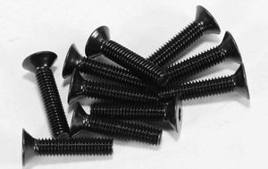 RC4WD Steel Flat Head Cap Screws M3 x 14mm (10) (Z-S0746)