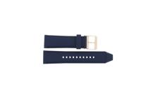 Horlogeband Michael Kors MKT4012 Silicoon Blauw 24mm