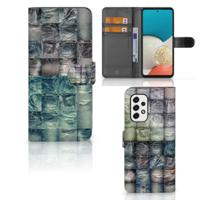 Wallet Case met Pasjes Samsung Galaxy A53 Spijkerbroeken
