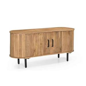 Giga Meubel - Tv-meubel Naturel - Mangohout - 120cm - Tv-meubel Merel