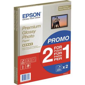 Epson Premium Glossy Photo Paper - A4 - 2x 15 Vellen