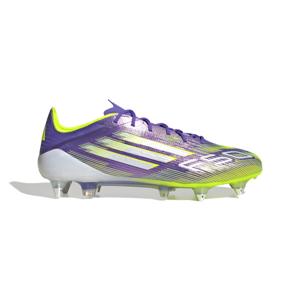 adidas F50 Elite IJzeren-Nop Voetbalschoenen (SG) Paars Wit Neongeel